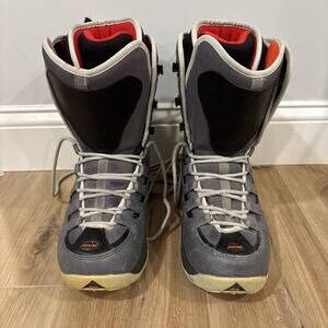 Ride Men’s Snowboard Boots Spark Gray Size 9 Lace Up